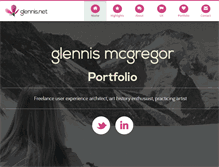 Tablet Screenshot of glennis.net